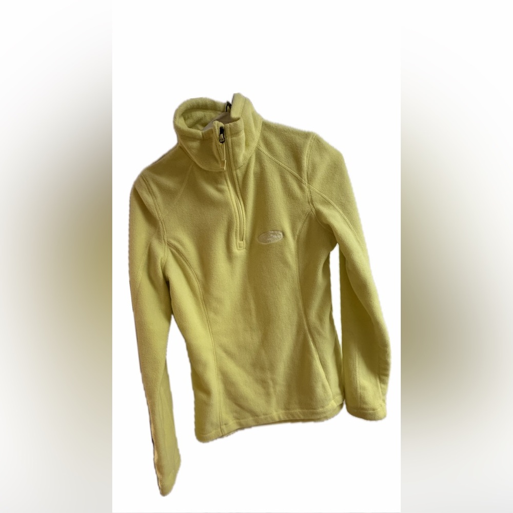 Yellow Fleece Women's Jacket